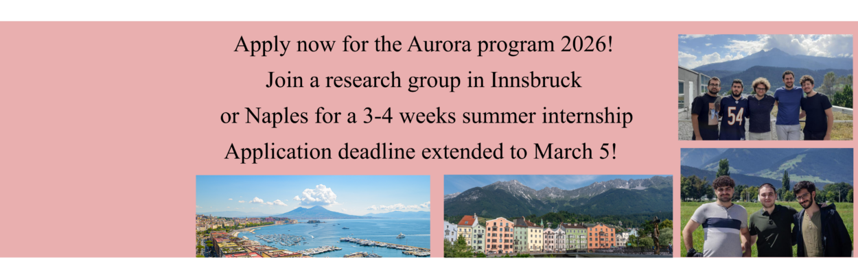 Aurora Program for Master and PhD students