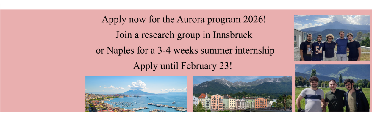 Aurora Program for Master and PhD students