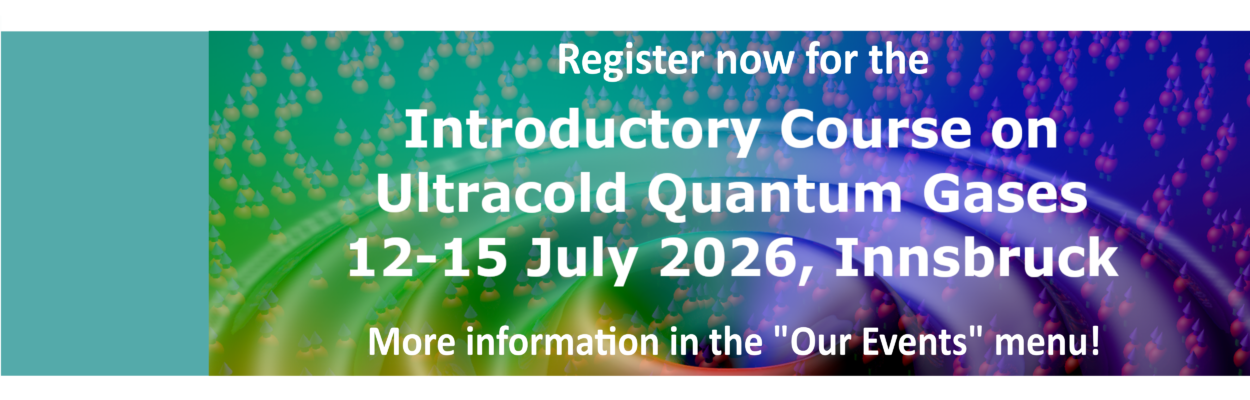 Introductory Course on Ultracold Quantum Gases 2026